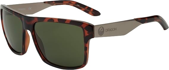 Dragon mens Space Sunglasses, Dark Tortoise/Ll G15, 59 mm US