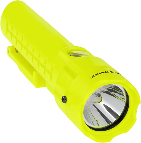 Nightstick XPP-5422GMA Intrinsically Safe Dual-Light Flashlight w/Magnets - 3 AA (not Included) - Green - ATEX