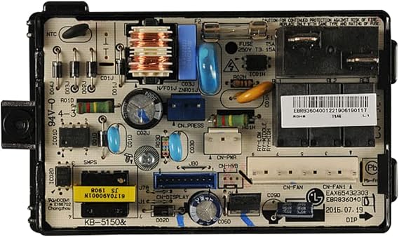 Direct Replacement for LG EBR83604001 Air Conditioner PCB Assembly Main