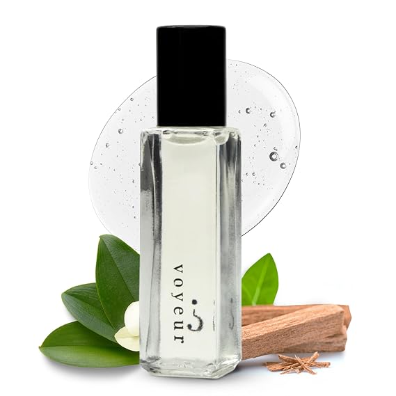 Riddle Voyeur Roll-On Perfume Oil, Warm Vanilla Sandalwood Amber Scent
