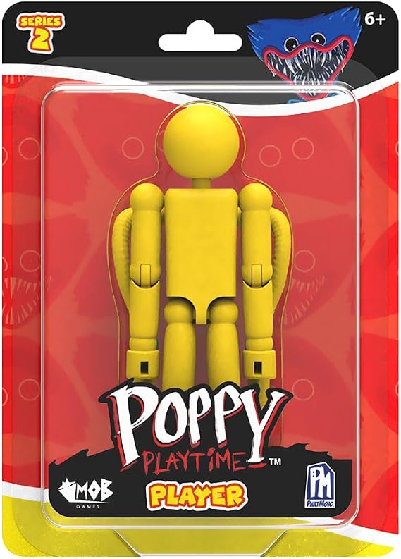 Poppy Playtime - The Player Action Figure (5'' Tall Posable Figure, Series 2) (PPT7715)