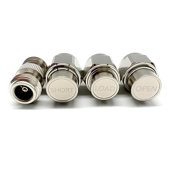 AURSINC NanoVNA SAA-2N V2.2 Vector Network Analyzer Calibration Kits, N-Type Male Short & Load & Open & Female to Female Connector | 4 pcs/Set