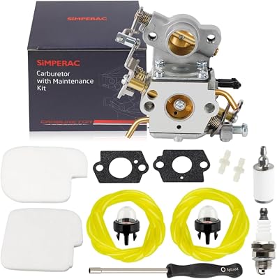 P3314 Carburetor for Poulan Pro PP4218A Chainsaw PP4018 PP4218 P3416 42CC 33CC 18 Inch 545070601 Chainsaw Carburetor Replace for Zama C1M-W26B C1M-W26C for Craftsman 42CC 18 Chainsaw Parts