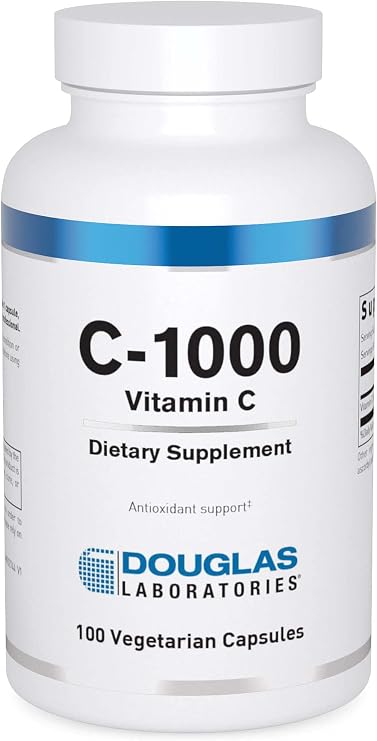 Douglas Laboratories C-1000 - Vitamin C 1000 mg, 100 Vegetarian Capsules