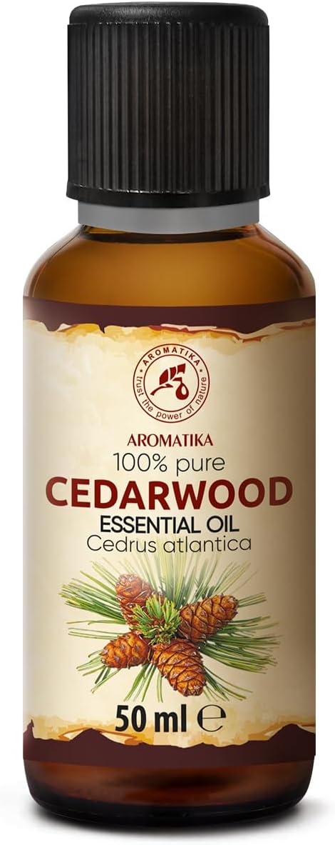 Cedarwood Essential Oil 1.7 Fl Oz - for Diffuser and Aroma Lamp