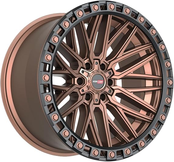 VRT-608 18x9 5x5"/5x5.5" -12mm Bronze Wheel Rim 18" Inch 60818943-12MZBR