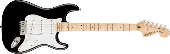 Fender Squier Affinity Series Stratocaster Black - Maple Electric Guitar