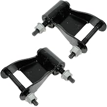 TRQ Rear Leaf Spring Shackle Kit L R PAIR Compatible with 94-02 Dodge Ram 2500 3500 w 3" Spring