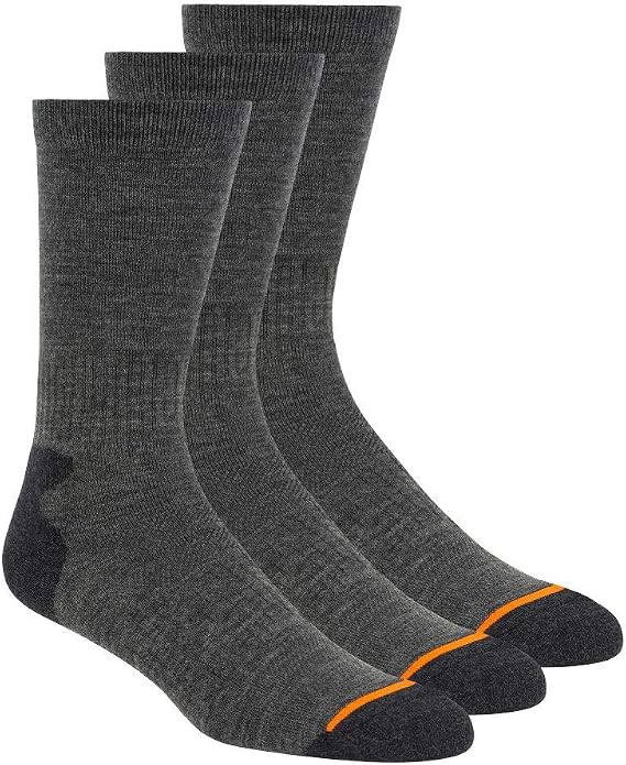 Weatherproof Men's Men's 3 Pack Crew Socks