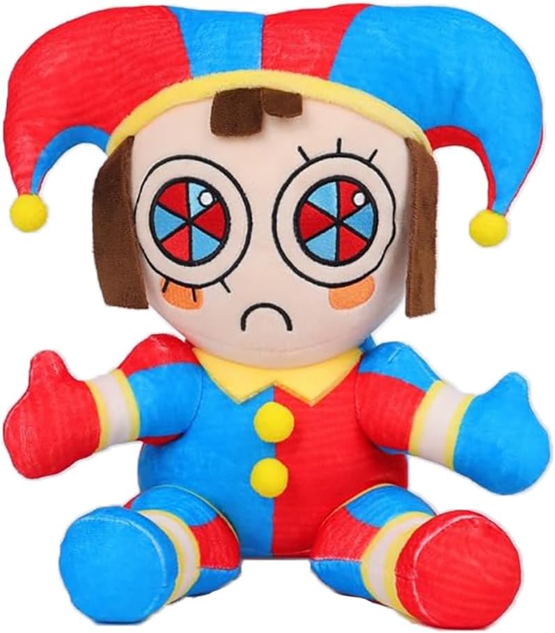The Amazing Digital Circus Plush, 11.2 Pomni Plushies Toy for TV Fans Gift, Jax Plushies Toy Cute Stuffed Figure Doll for Kids and Adults, Birthday Christmas Choice for Boys Girls