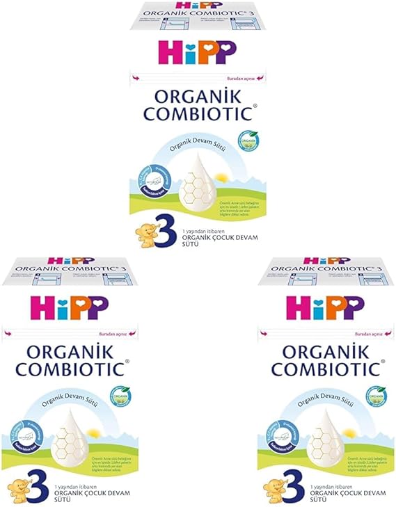 HiPP 3 Organic Combiotic Continuing Milk 600 G 3 pack