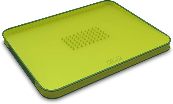 Joseph Joseph Cut & Carve Multi-Function Cutting Board, Large, Green