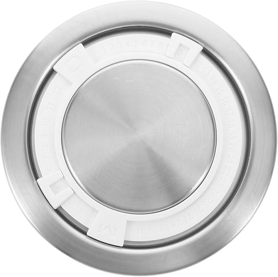 Garneck Stainless Steel Canning Jar Lid Replacement Cap for Regular Mouth Mason Jars Metal Cover for Efficient Management and Liquid Storage