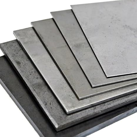 MILD STEEL SHEET METAL SQUARE CUT PLATE PANEL 4mm Thick / 300x300mm Size (4x300x300mm)