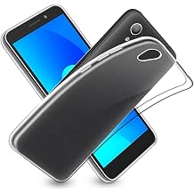 Şeffaf Lüx Şeffaf Silikon Telefon Kılıfı Alcatel 1 ile uyumlu