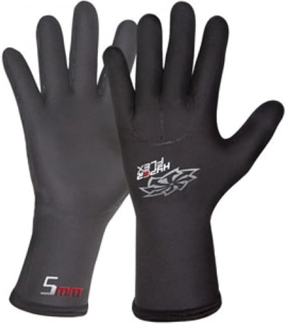 Hyperflex 5mm Neoprene Mesh Wetsuit Gloves - Superior Warmth. Perfect for Sailing, Canoeing, Rowing, Surfing, Kiteboarding or Scubadiving