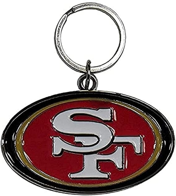 Siskiyou Sports NFL Chrome Key Chain