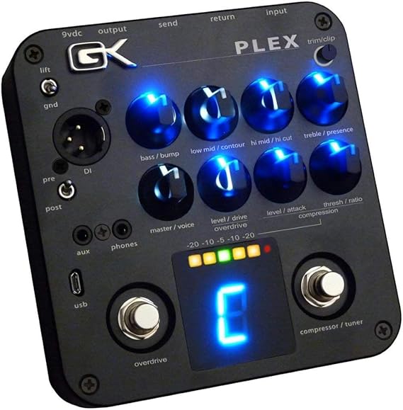Gallien-Krueger PLEX Preamp - 4 Band Active Preamp Pedal