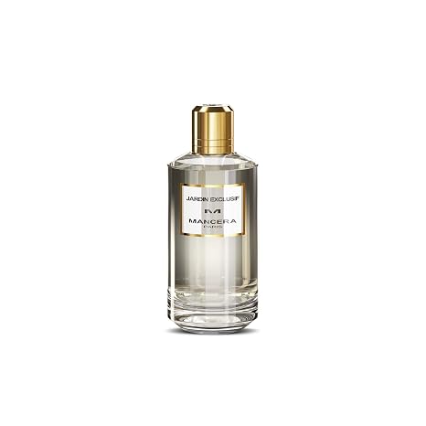Mancera Jardin Exclusif Eau de Parfum, 120ml / 4 fl oz Fruity Floral Sweet Perfume (Peach, Jasmine, Vanilla)