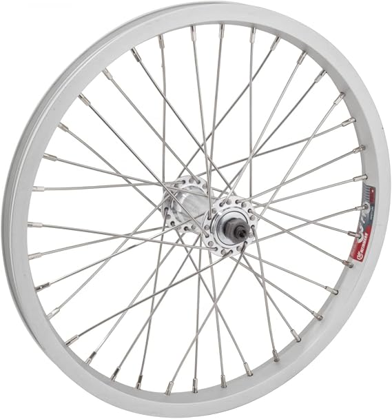 WheelMaster Front Recumbent Wheel - 16" x 1.75, Alex 101 Rim, QR, 36H, Silver | bike-wheels