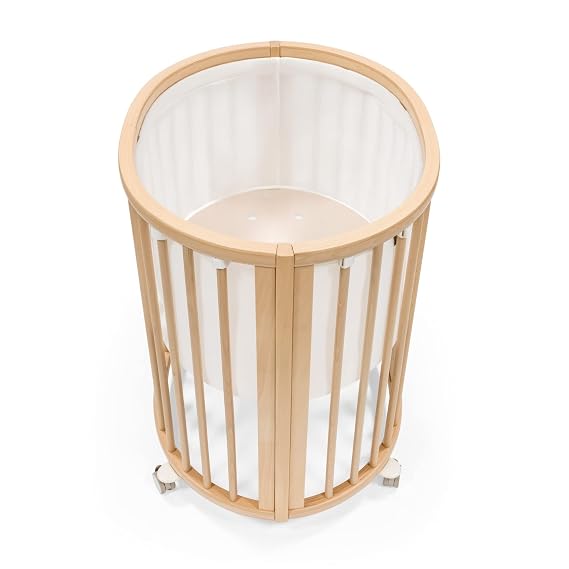 Stokke Sleepi Mini Mesh Liner V3, White - Compatible with Sleepi Mini V3 - Breathable 3D Mesh for Safe Sleep - Machine Washable