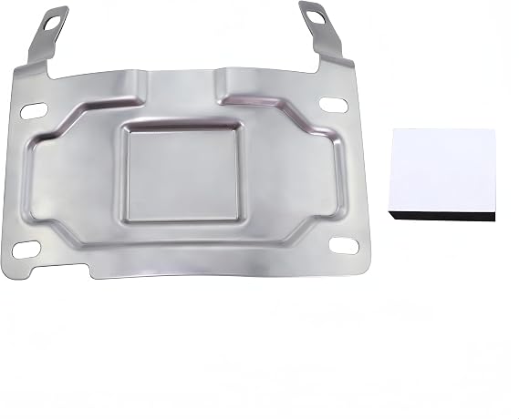 License Plate Relocation Bracket Fits for Harley Touring and Softail Models | For Electra Glide 1991-2013, Road Glide 1999-2013, Road King 1991-2022, Softail Heritage 1986-2017,Silver Aluminum