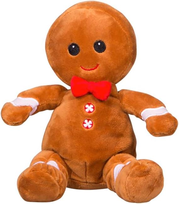 Teddy Mountain Cuddly Soft 8 inch Stuffed Snap The Gingerbread Man...We Stuff 'em...You Love 'em!
