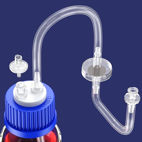 Ks-Tek 1pcs Blue GL32 Liquid Media Extractor Cap