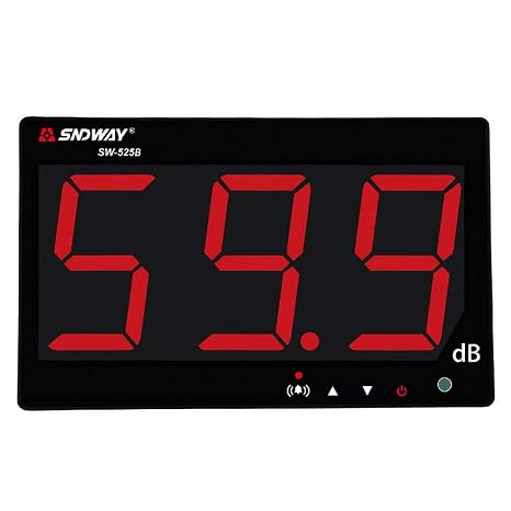 SNDWAY SW-525B 30-130dB Digital Sound Level Meter