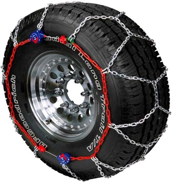 SCC 0232805 Auto-Trac Light Truck/SUV Tire Traction Chain - Set of 2