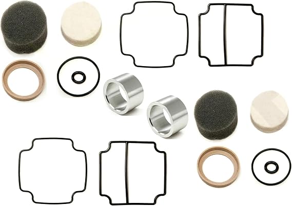 X8R AIR SUSPENSION COMPRESSOR PISTON LINER & SEAL REBUILD RESTORE KIT COMPATIBLE WITH LAND ROVER RANGE ROVER P38 Part # X8R36 / X8R0036