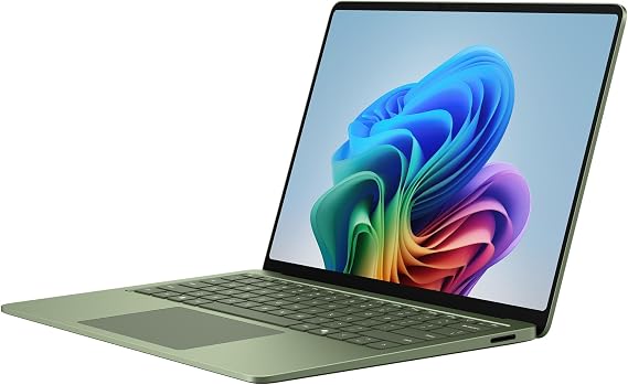 Microsoft Surface Laptop (2026), 13.8-inch Premium Performance Laptop, Snapdragon X2 Elite Processor, Touchscreen Display, 16GB RAM, 512GB SSD Storage, Windows 11 Copilot+ PC Built for AI, Jade