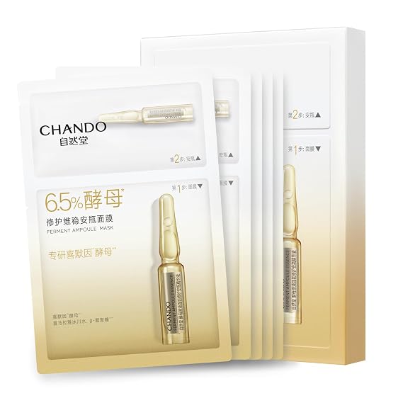 CHANDO HIMALAYA 2-Step Ferment Repairing Ampoule Mask (1.5ml+33mlx5PCS)