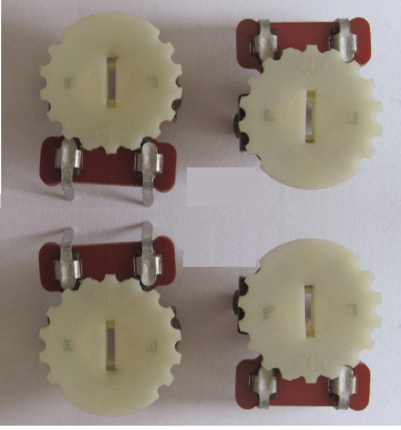 4 pcs CTS 0-500 Ohm Thumb-Wheel Trim Pot Linear Potentiometer