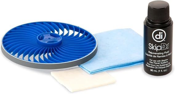 Allsop Digital Innovations 1051100 Replacement Accessories Kit | Replacement kit for SkipDr disc repair system, restores CD DVD resurfacing performance, maintenance parts for scratch removal