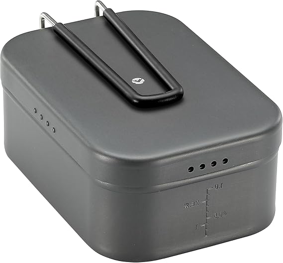 CAMPINGMOON Mess Tin Aluminum Camping Cookware Extreme Thick