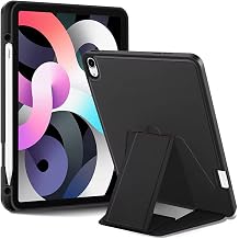 Coverzone Case compatible with Samsung Galaxy Tab S9 Luxury Velvet Interior Coated Galaxy Tab S9 Faux Leather, V- Stand Tablet Back Cover with Magnet (Black, Samsung Galaxy Tab S9)