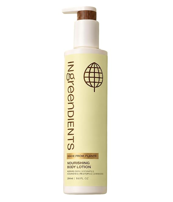 Ingreendients Hand & Body Lotion With Organic Cocoa Butter & Shea Butter - With Ceramides, Moisturizes and Rejuvenates Skin, Natural, Non Toxic, Vegan