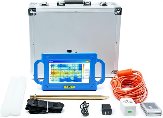 S300 Water Detector Underground Water Finder for Well Automatic Mapping Function for Aquifer Survey and Location Geological Prospecting Instrument 100M/150M/300M Depth Optional