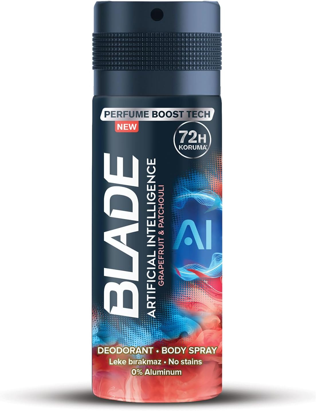 BLADE Ai Deodorant, 150 Milliliters