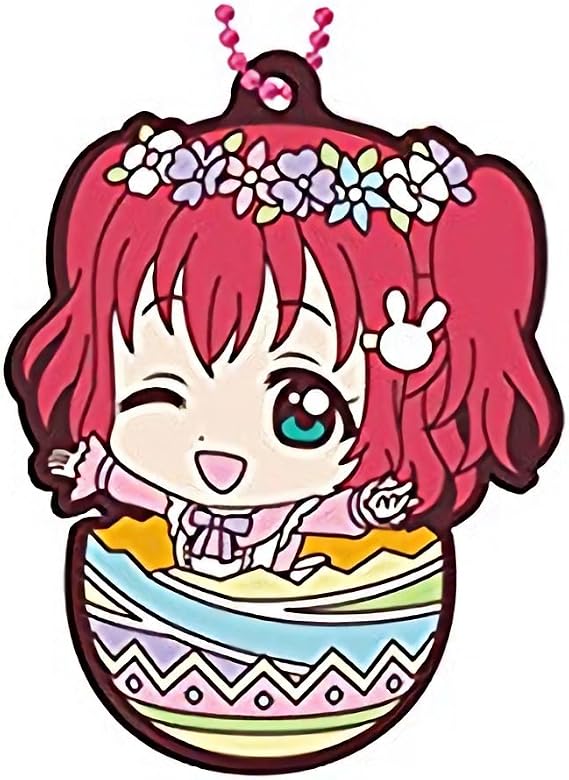 Gashapon Love Live! Sunshine!! Capsule Rubber Mascot 04 Ruby Kurosawa (Single)