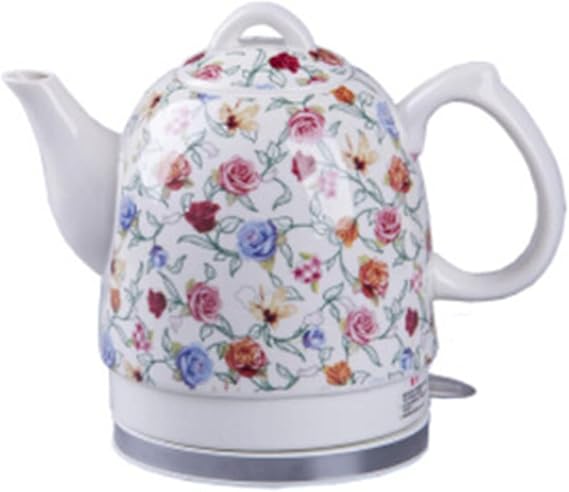 Vintage Style Hot Water Dispensers Ceramic Electric Kettle Kitchen Tea Kettle Cordless Water Teapot Automatic Power Off Fast Boiling Tea Coffee Soup Oatmeal in Home (C) lofty ambition Octopus feet