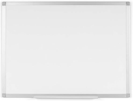Non-Magnetic Whiteboard - 90 x 60 cm - Aluminium Frame