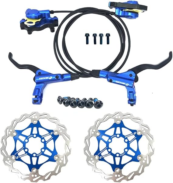 Zoom HB875 Oil Brake Mountain Bike Hydraulic Disc Brake Set Front & Rear 800mm/1400mm Mountain Bike Accessories Hydraulic Brake