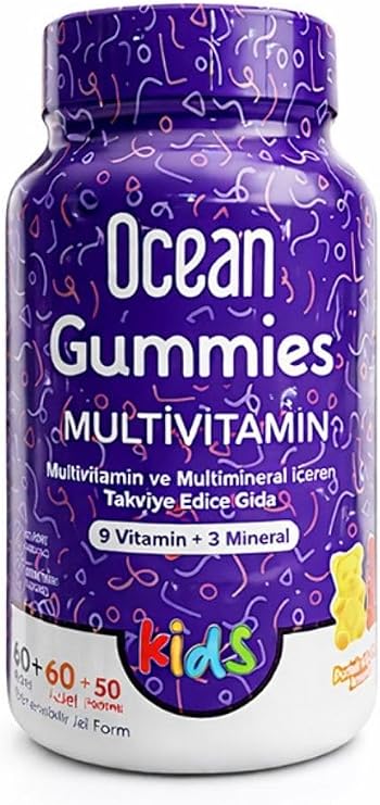 Ocean Gummies Multivitamin Kids Çiğnenebilir 120 Tablet