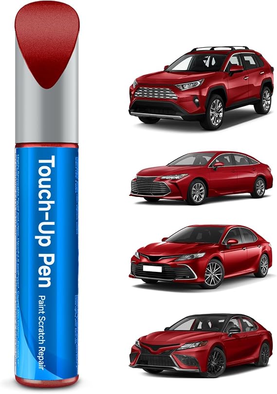 3T3 Ruby Flare Pearl Touch Up Paint Compatible with Toyota Exact Match Touch Up Paint Car Scratch Repair