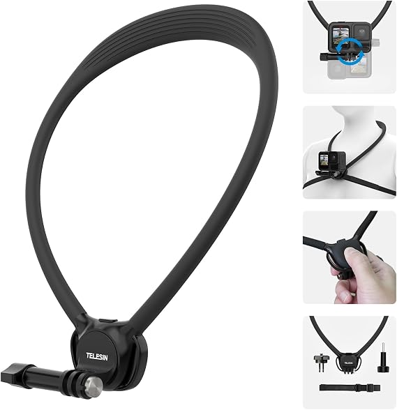 TELESIN SE 2.0 neck strap with integrated rotation