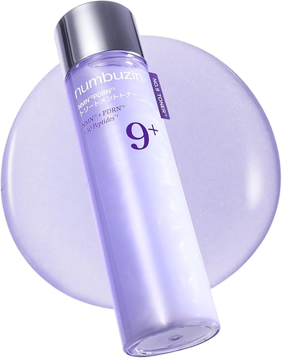 Numbuzin No. 9 NMN PDRN Treatment Toner, 5.1 fl oz 150 ml, Ceramide, Elastic Care, Glossy, Liposome Capsules, Pores, Korean Skin Care, Moisturizing