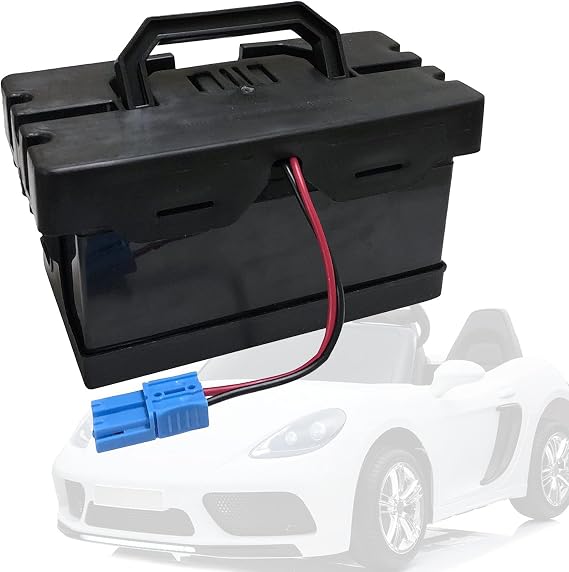 24V 7Ah Replacement Battery for Dynacraft Realtree UTV & Replacement Battery for Disney Princess Ride-On Cars, Dimensions 3.9 x 4.2 x 9.4 inches