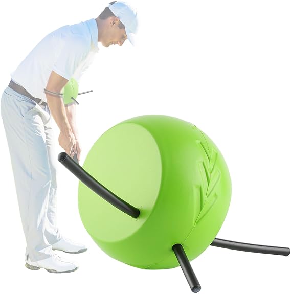 The Connector Golf Training Aid,Simple and Effective Training Tool,Golf Swing Trainer for Posture Correction Practice,Golf Training Aids Helps Train Proper Swing Mechanics,Arm Structure